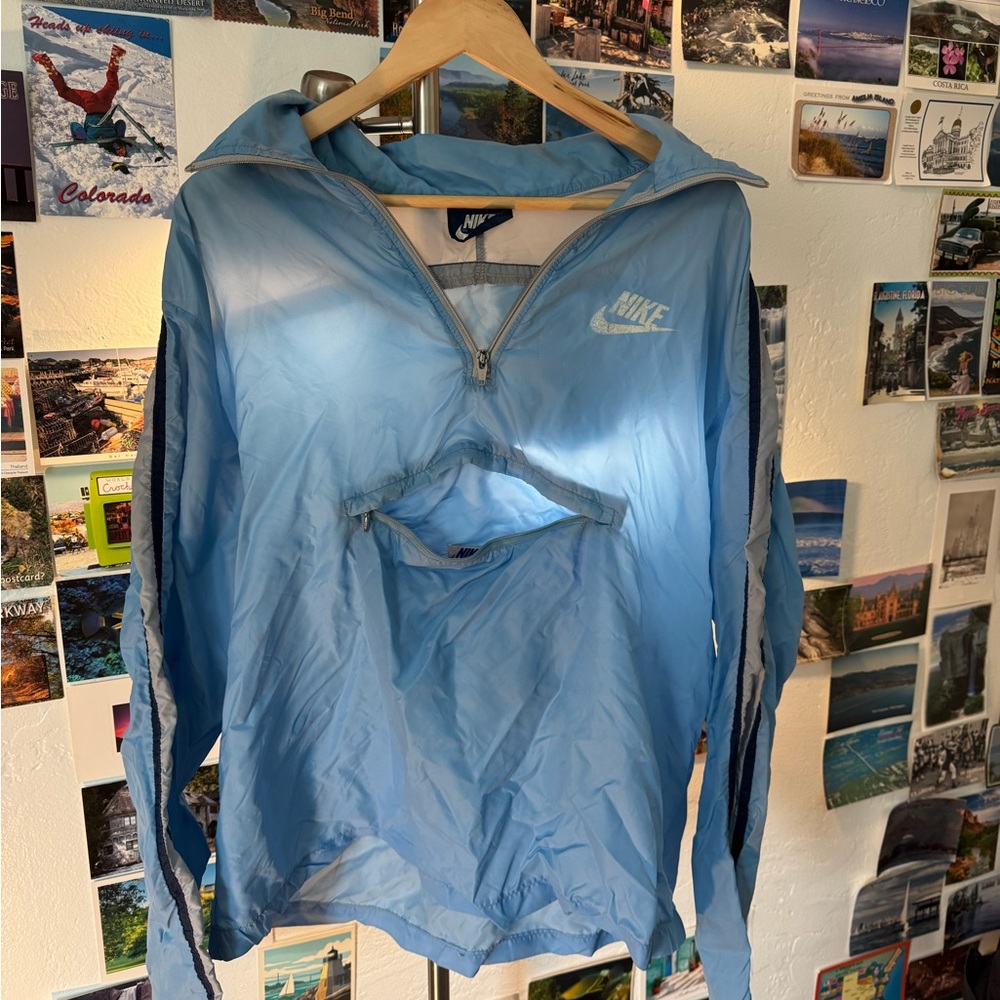 Nike Sky Blue Half-Zip Jacket